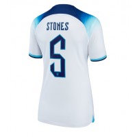 England John Stones #5 Replica Home Shirt Ladies World Cup 2022 Short Sleeve
